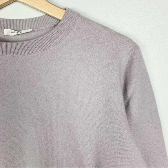 THE ROW 100% Cashmere Sweater Crewneck Pullover S/M - Picture 8 of 11